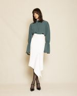 Sculpted Asymmetric Skirt