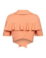 Short Sleeve Tailored Blazer - Image 3