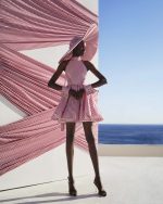 Cross – Back Striped Statement Dress - Image 6