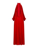 Halter Draped Maxi Dress - Image 6