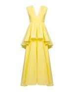 Layered High – Neck Maxi Dress - Image 3
