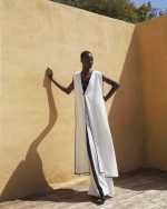 Long Sleeveless Layered Vest