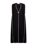 Long Sleeveless Layered Vest - Image 3