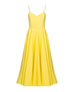 Strapless Sculptural Midi Dress - Image 3