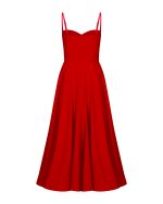Strapless Sculptural Midi Dress - Image 5