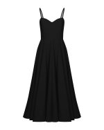 Strapless Sculptural Midi Dress - Image 7