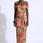 Club colada floral dress