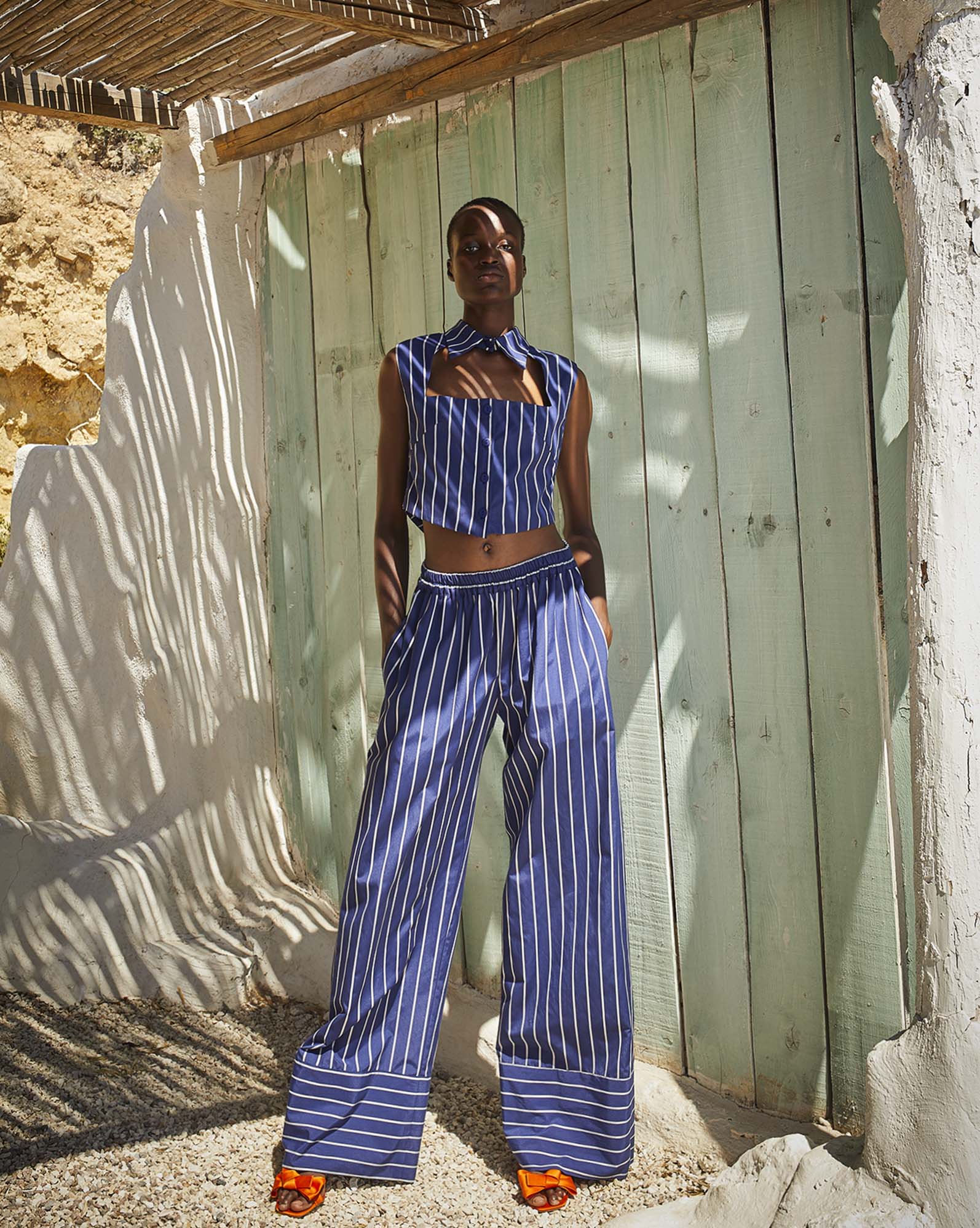 LC4A5280new Wide – Leg Trousers - Image 1