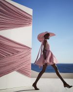 Cross – Back Striped Statement Dress - Image 5