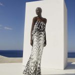 Polka – Dot Evening Maxi Dress