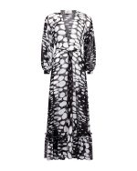 Polka – Dot Flowing Kimono - Image 2